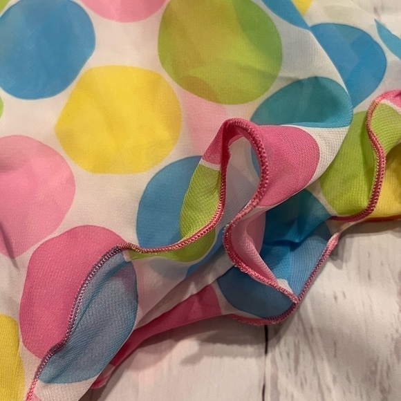 Jessica Ann Dress size 6X polka dots perfect for Easter or Spring - Picture 4 of 14